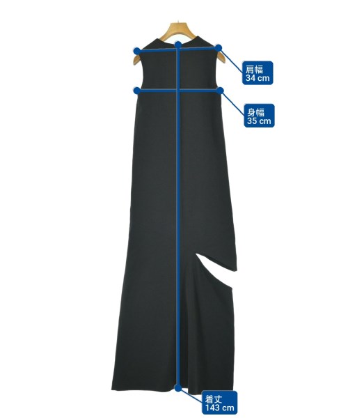 Maison Margiela（メゾンマルジェラ）ワンピース 黒 サイズ:36(XS位) レディース/2200699294072