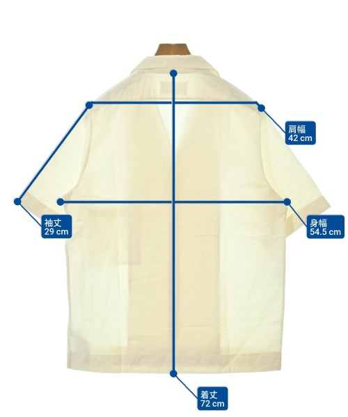 Maison Margiela（メゾンマルジェラ）カジュアルシャツ 白 サイズ:40(L位) メンズ/2200654924013