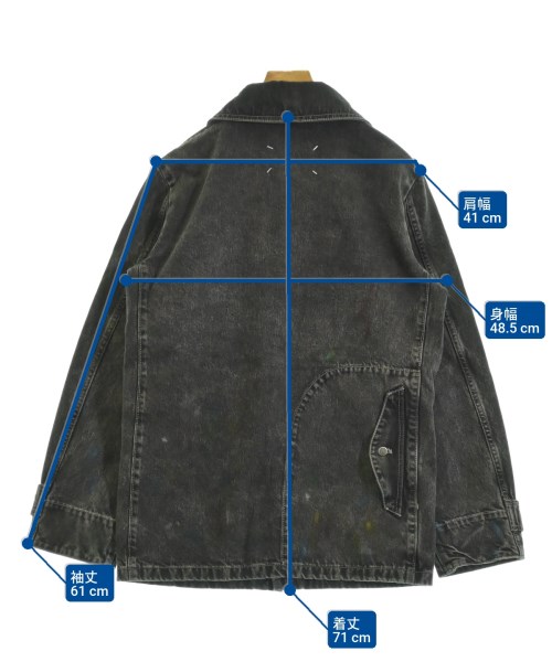 Maison Margiela（メゾンマルジェラ）カバーオール 黒 サイズ:36(XS位) レディース/2200654953013