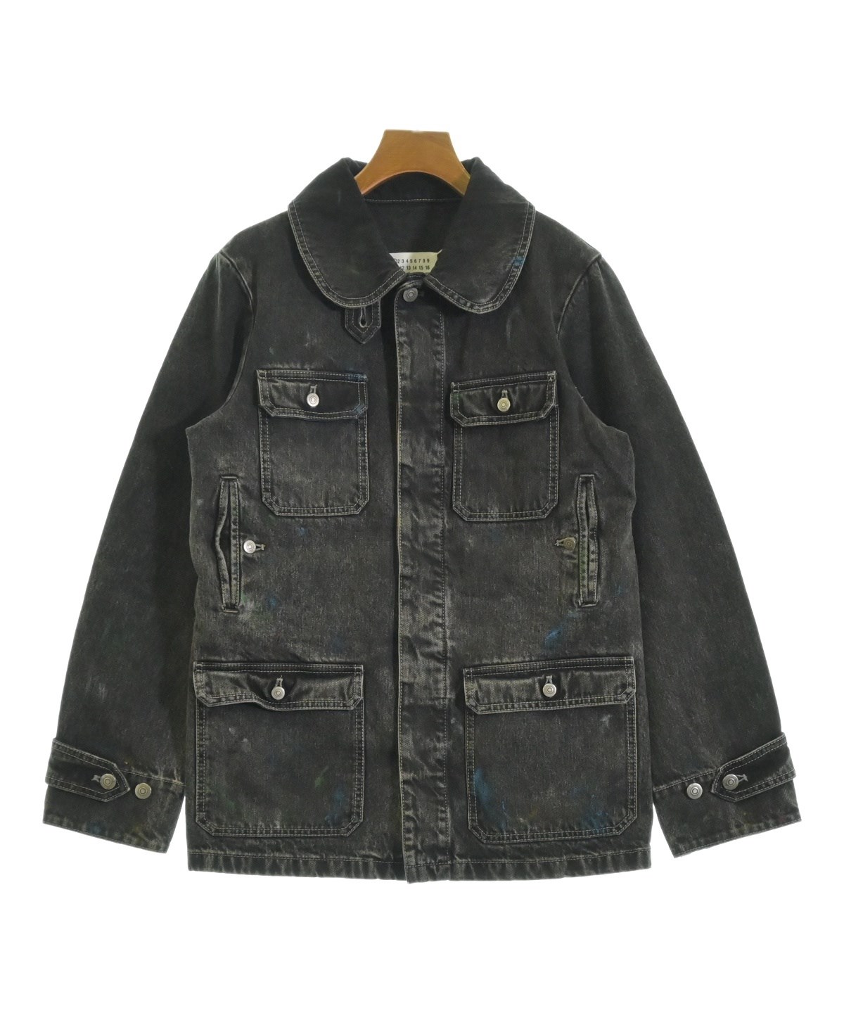 Maison Margiela（メゾンマルジェラ）カバーオール 黒 サイズ:36(XS位