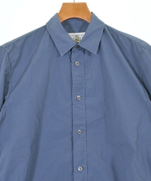 Maison Margiela（メゾンマルジェラ）カジュアルシャツ 青 サイズ:39(M位) メンズ/2200655383031