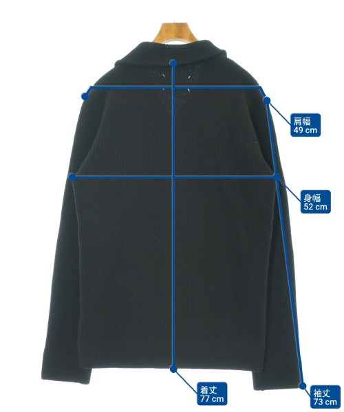 Maison Margiela（メゾンマルジェラ）カーディガン 黒 サイズ:XL メンズ/2200647227169