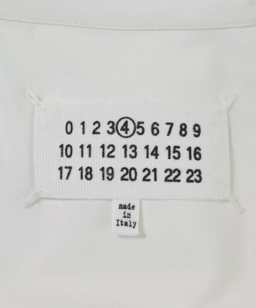 Maison Margiela（メゾンマルジェラ）カジュアルシャツ 白 サイズ:36(XS位) レディース/2200651184151