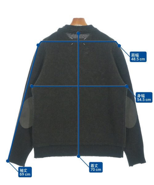 Maison Margiela（メゾンマルジェラ）ニット・セーター カーキ サイズ:M メンズ/2200655354086