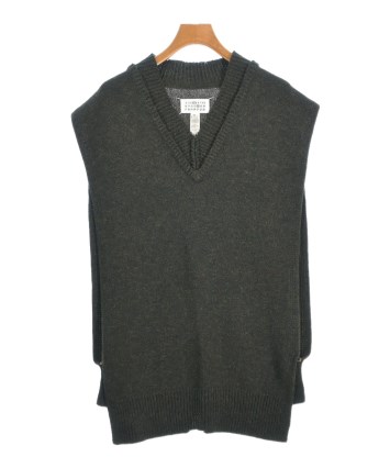 Maison Margiela（メゾンマルジェラ）ベスト カーキ サイズ:S メンズ