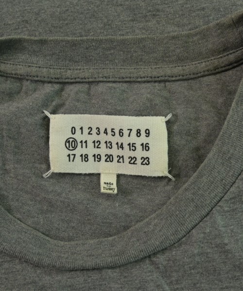 Maison Margiela（メゾンマルジェラ）Tシャツ・カットソー グレー サイズ:XS メンズ/2200656399055