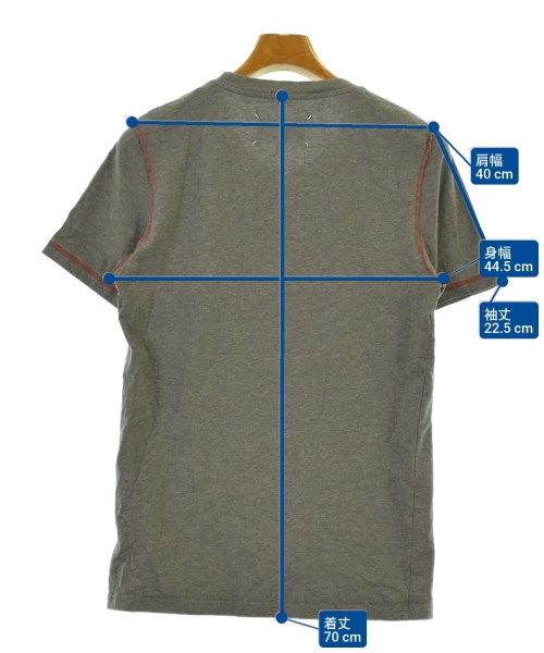 Maison Margiela（メゾンマルジェラ）Tシャツ・カットソー グレー サイズ:XS メンズ/2200656399055