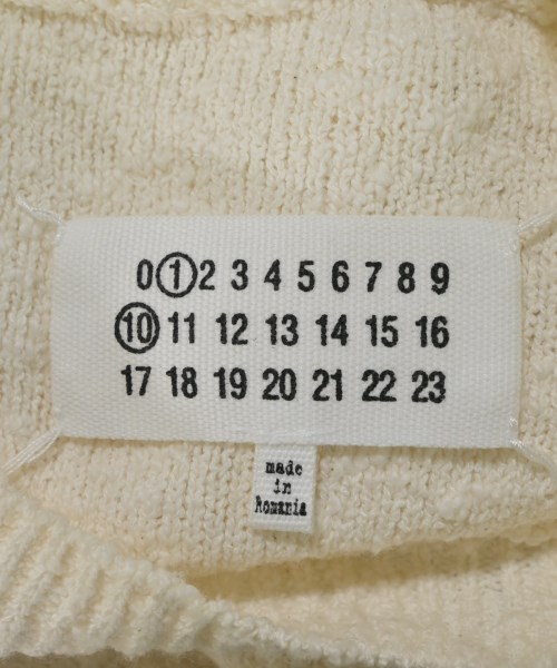 Maison Margiela（メゾンマルジェラ）ニット・セーター 白 サイズ:M メンズ/2200657005023