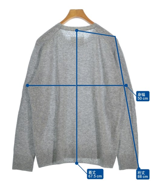 Maison Margiela（メゾンマルジェラ）ニット・セーター グレー サイズ:S メンズ/2200657005030