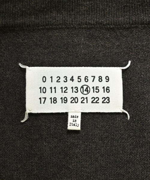 Maison Margiela（メゾンマルジェラ）カーディガン 茶 サイズ:S メンズ/2200657149017