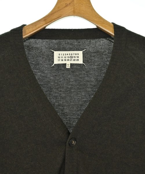 Maison Margiela（メゾンマルジェラ）カーディガン 茶 サイズ:S メンズ/2200657149017