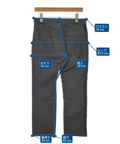 Maison Margiela（メゾンマルジェラ）デニムパンツ 黒 サイズ:46(M位) メンズ/2200657187057