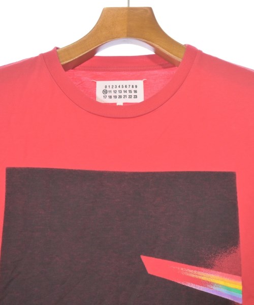 Maison Margiela（メゾンマルジェラ）Tシャツ・カットソー 赤 サイズ:48(L位) メンズ/2200652735208