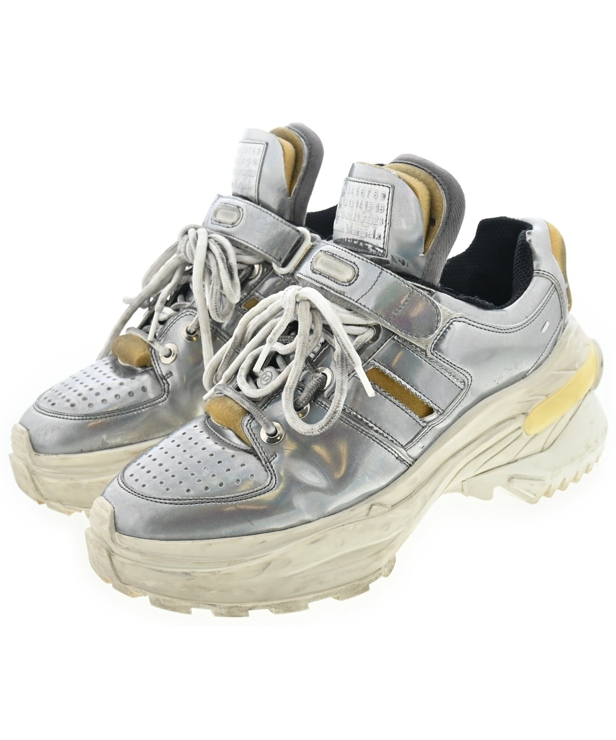 Maison Margiela（メゾンマルジェラ）スニーカー シルバー サイズ:EU38