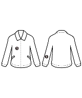 Maison Margiela（メゾンマルジェラ）ミリタリーブルゾン グレー サイズ:48(L位) メンズ/2200657879013