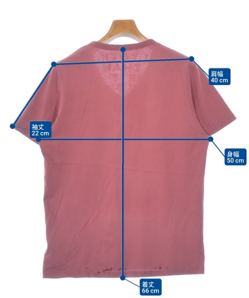 Maison Margiela（メゾンマルジェラ）Tシャツ・カットソー 赤 サイズ:M メンズ/2200657942021