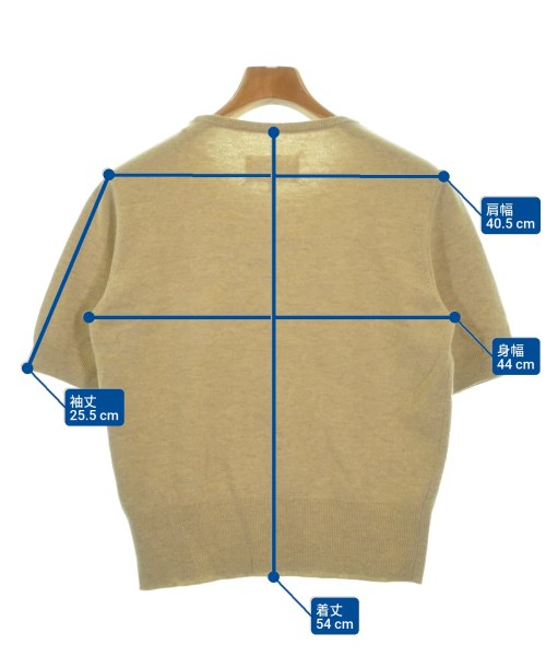 Maison Margiela（メゾンマルジェラ）ニット・セーター ベージュ サイズ:L レディース/2200657961077