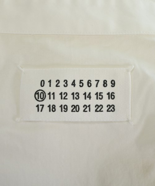 Maison Margiela（メゾンマルジェラ）カジュアルシャツ 白 サイズ:48(L位) メンズ/2200655127024