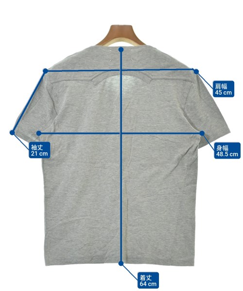 Maison Margiela（メゾンマルジェラ）Tシャツ・カットソー グレー サイズ:46(M位) メンズ/2200654938072