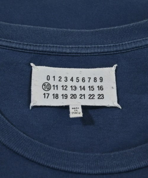 Maison Margiela（メゾンマルジェラ）Tシャツ・カットソー 紺 サイズ:46(M位) メンズ/2200658460074