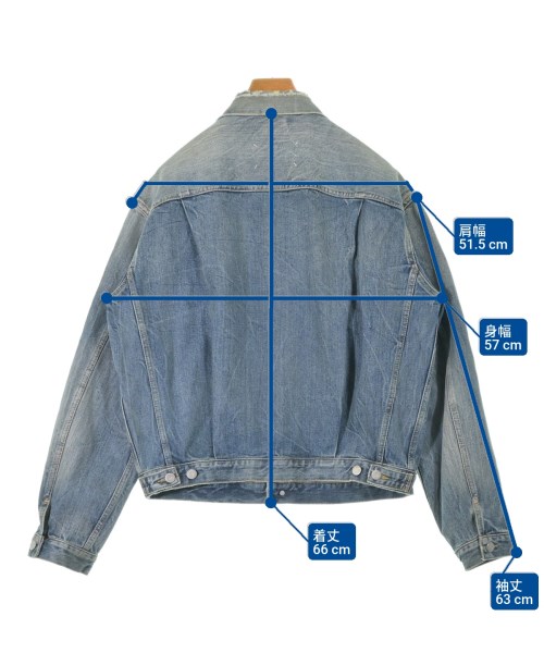 Maison Margiela（メゾンマルジェラ）デニムジャケット 青 サイズ:-(M位) メンズ/2200658842146