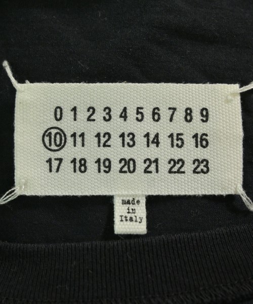 Maison Margiela（メゾンマルジェラ）Tシャツ・カットソー 黒 サイズ:48(L位) メンズ/2200638308242