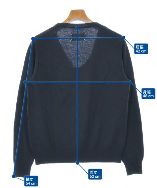 Maison Margiela（メゾンマルジェラ）ニット・セーター 紺 サイズ:S メンズ/2200659237019