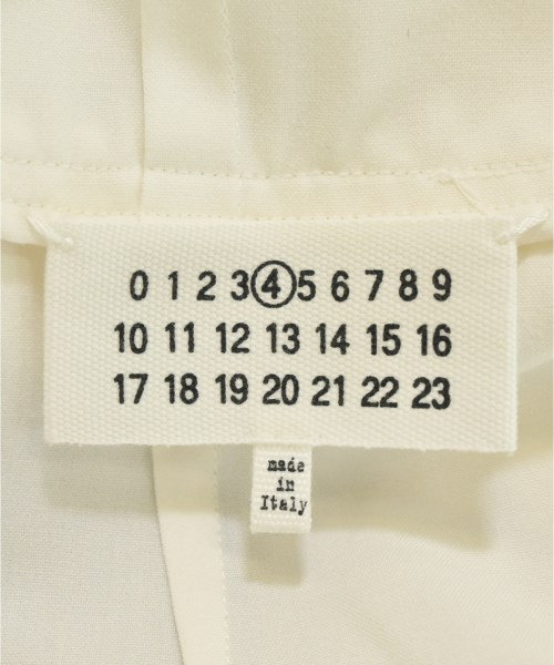 Maison Margiela（メゾンマルジェラ）ブラウス 白 サイズ:40(M位) レディース/2200659294012