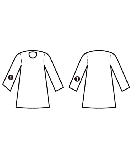 Maison Margiela（メゾンマルジェラ）シャツワンピース 白 サイズ:XXS レディース/2200637871013