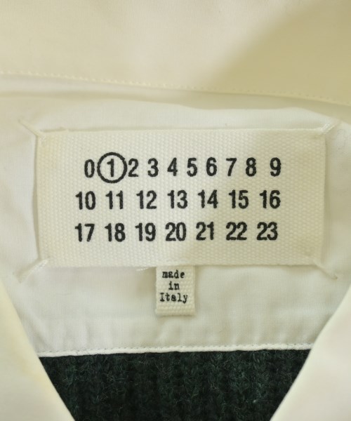 Maison Margiela（メゾンマルジェラ）シャツワンピース 白 サイズ:XXS レディース/2200637871013