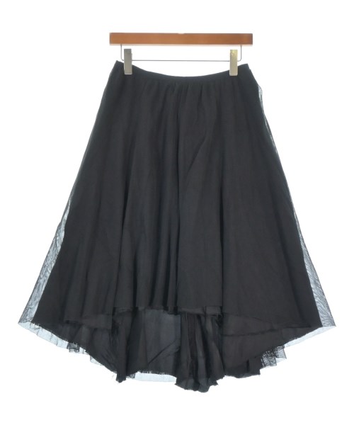 Maison Margiela（メゾンマルジェラ）ひざ丈スカート 黒 サイズ:36(XS位) レディース/2200659277282
