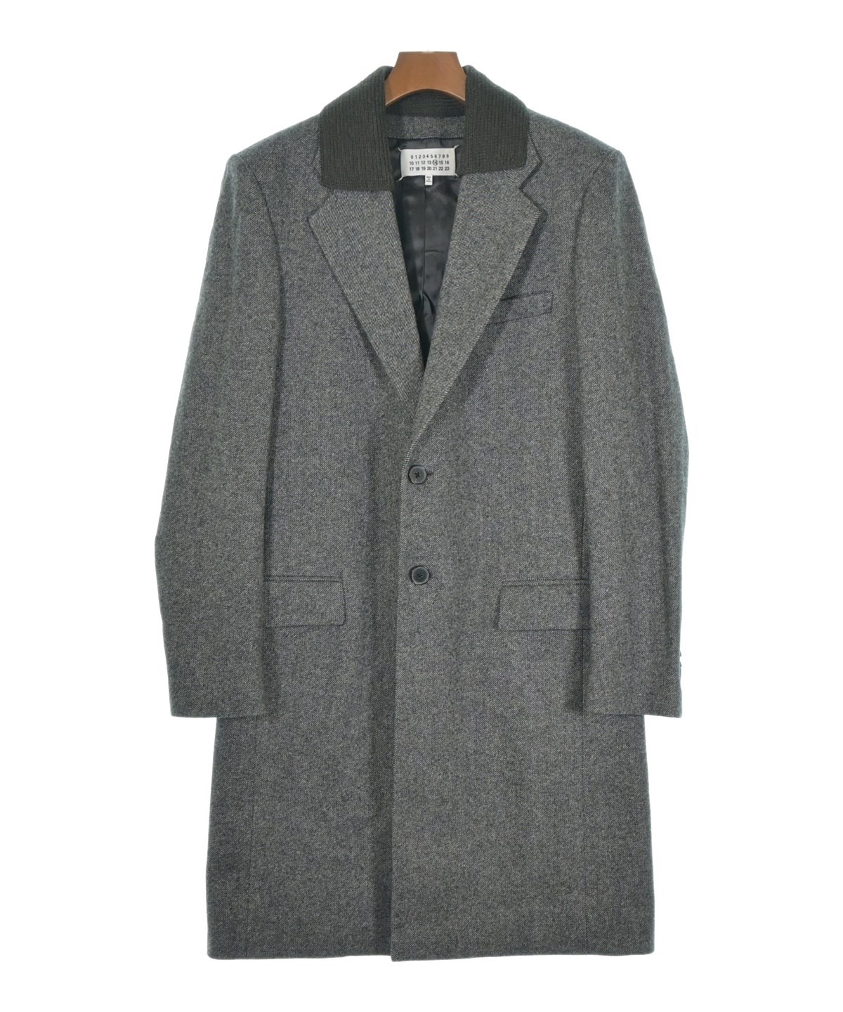 Maison Margiela（メゾンマルジェラ）チェスターコート グレー サイズ