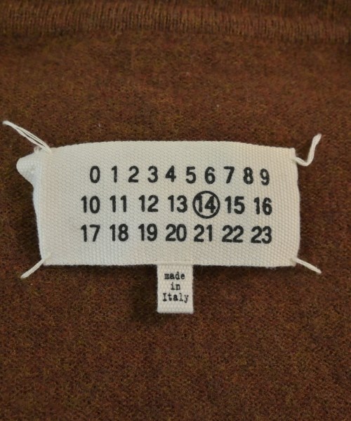 Maison Margiela（メゾンマルジェラ）カーディガン 茶 サイズ:M メンズ/2200659609144