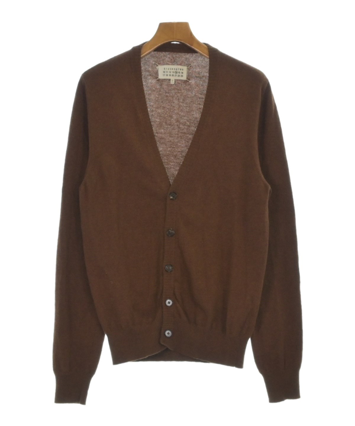 Maison Margiela（メゾンマルジェラ）カーディガン 茶 サイズ:M メンズ