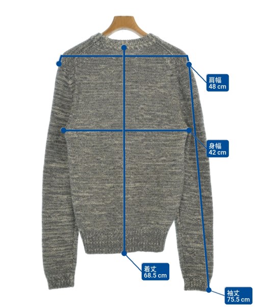 Maison Margiela（メゾンマルジェラ）ニット・セーター グレー サイズ:S メンズ/2200660079042