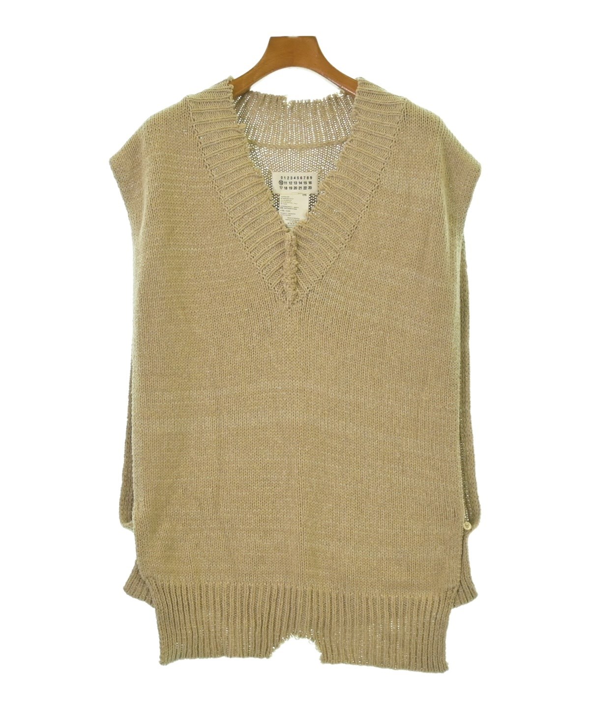 MAISON MARGIELA ベスト MELANGE GREEN 定価7万円 【公式通販】