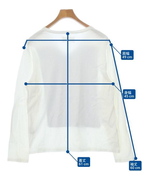 Maison Margiela（メゾンマルジェラ）Tシャツ・カットソー 白 サイズ:48(L位) メンズ/2200657271077