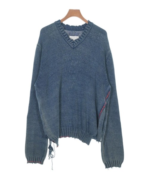 Maison Margiela(メゾンマルジェラ)ニット・セーター 青 サイズ:L/2200659983077