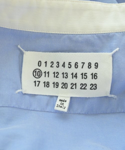 Maison Margiela（メゾンマルジェラ）カジュアルシャツ 青 サイズ:41(XL位) メンズ/2200660830018