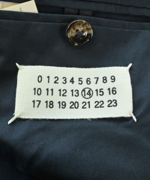 Maison Margiela（メゾンマルジェラ）ステンカラーコート 紺 サイズ:46(M位) メンズ/2200660938080