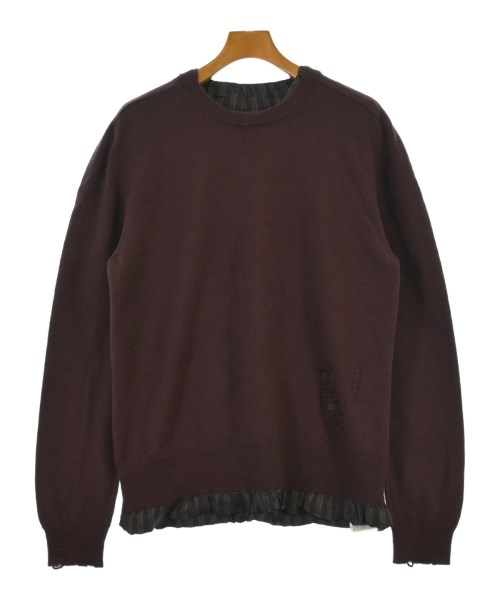 Maison Margiela(メゾンマルジェラ)ニット・セーター 赤 サイズ:L/2200661238073