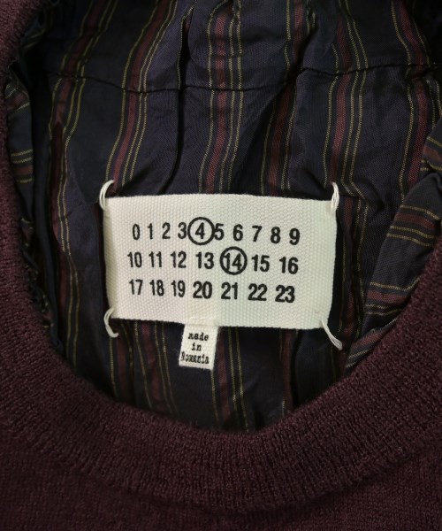 Maison Margiela（メゾンマルジェラ）ニット・セーター 赤 サイズ:L メンズ/2200661238073