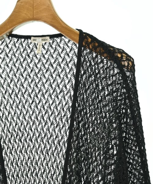 HERMES（エルメス）カーディガン 黒 サイズ:S レディース/2200661634097