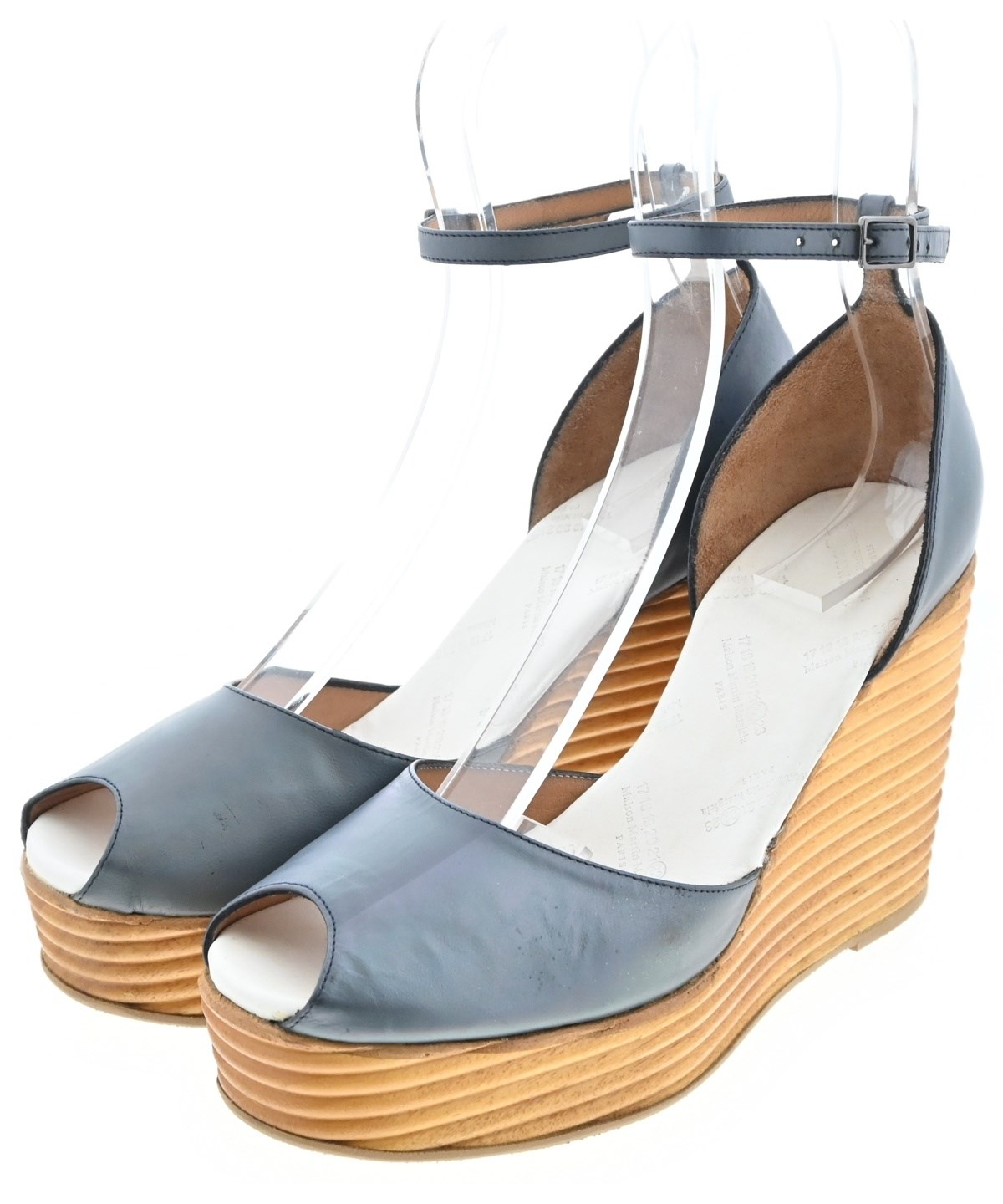 Maison Margiela（メゾンマルジェラ）サンダル 紺 サイズ:-(23cm位