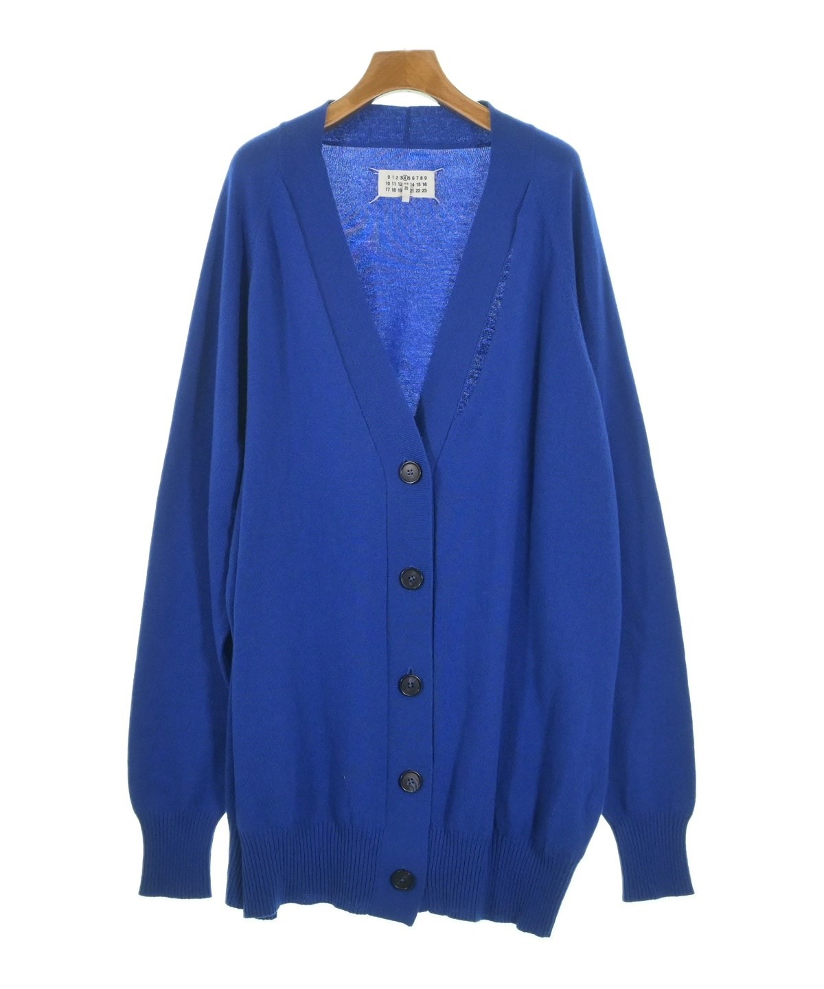 マルジェラ　カーディガン　青 Maison Margiela（メゾンマルジェラ）カーディガン 青 サイズ:M