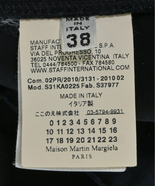Maison Margiela（メゾンマルジェラ）その他 黒 サイズ:38(S位) レディース/2200711879324