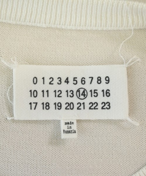 Maison Margiela（メゾンマルジェラ）ニット・セーター 白 サイズ:M メンズ/2200712438056