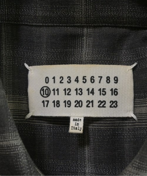 Maison Margiela（メゾンマルジェラ）カジュアルシャツ グレー サイズ:46(M位) メンズ/2200712738125