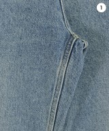 Maison Margiela（メゾンマルジェラ）デニムパンツ 青 サイズ:42(M位) レディース/2200713551112