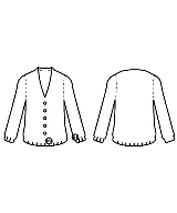 Maison Margiela（メゾンマルジェラ）カーディガン 黒 サイズ:S レディース/2200713566017